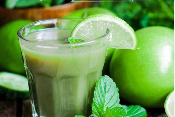 Jugo verde "aplanador" de abdomen