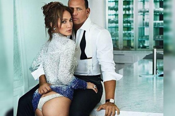 La candente sesión de fotos de Jennifer López y Alex Rodríguez para Vanity Fair