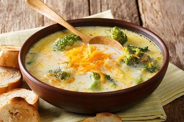 Receta de hoy: Sopa de queso