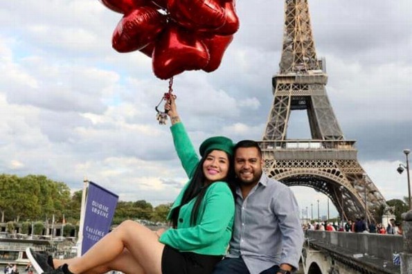 Imagen Gaby Bazán regresa de  Europa ¡Comprometida con Ricky Luna! (FOTOS)