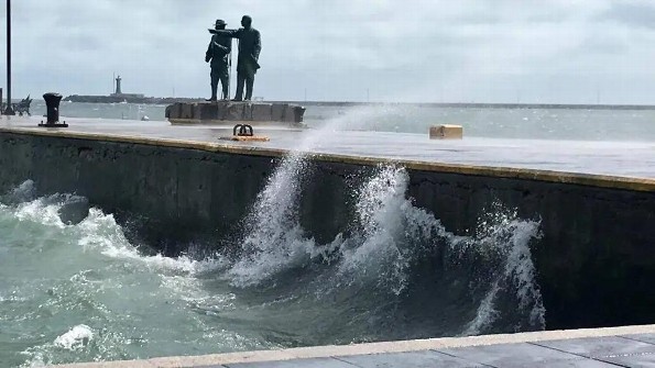 Hoy norte en Veracruz con rachas de 70 km/h con tendencia a decrecer