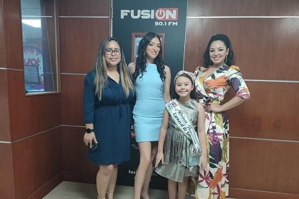 Reina Infantil y Princesas del Carnaval de Veracruz 2024 visitan FUSIÓN