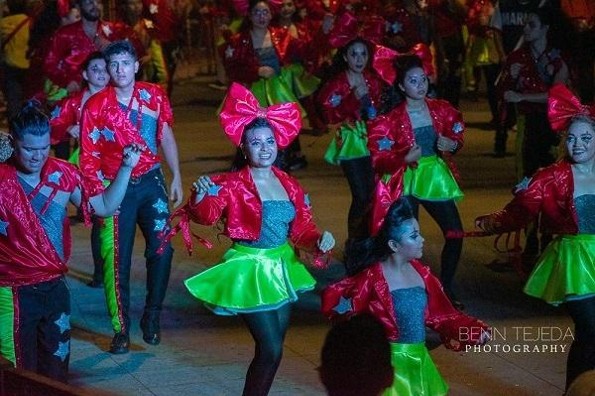 Gran ambiente en el primer desfile del centenario del Carnaval de Veracruz (+fotos)