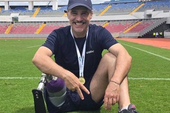 Juan Pablo Medina va a los Paralímpicos en París 2024 (+fotos)