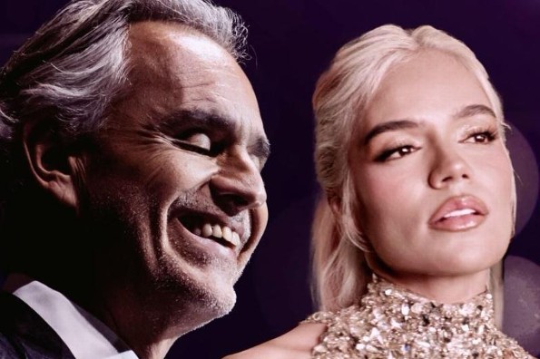 Andrea Bocelli estrena dueto con Karol G, así se escucha (+video)