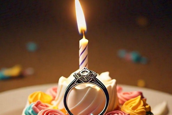 ¿Sabes qué significa poner un anillo en la vela de cumpleaños?