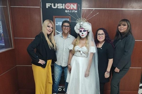 La Catrina llega a FUSIÓN para invitar a su Papaqui 