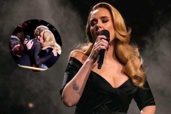 Adele rompe en llanto al ver a Céline Dion en su residencia en Las Vegas (+video)