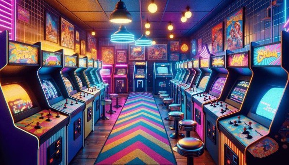 ¿Te acuerdas de los Juegos de Arcade?