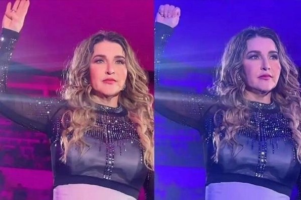 Alicia Villarreal manda señal de auxilio en pleno concierto en Michoacán (+video) 